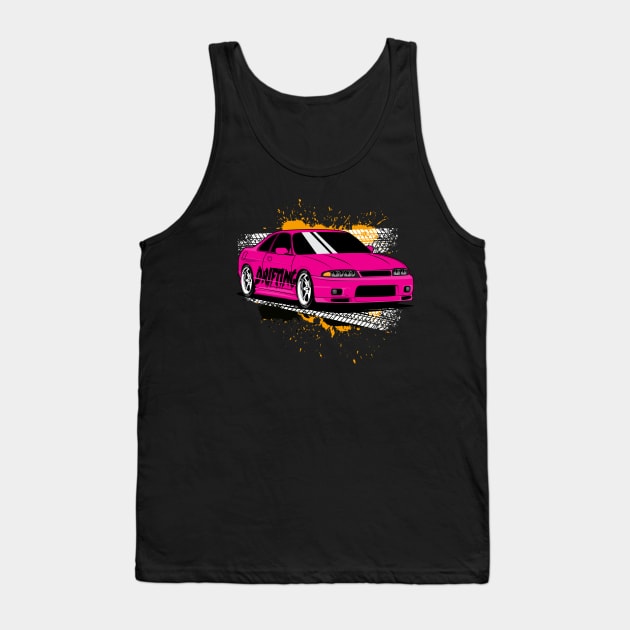 Nissan GTR R32 Drifting Tank Top by AdriaStore1